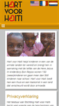 Mobile Screenshot of hartvoorhaiti.nl